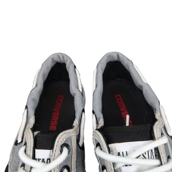 Converse Shoes Womens 6 Boat Sneakers 2 Eye Casual Lightweight Moc Black Gray - Picture 3 of 12